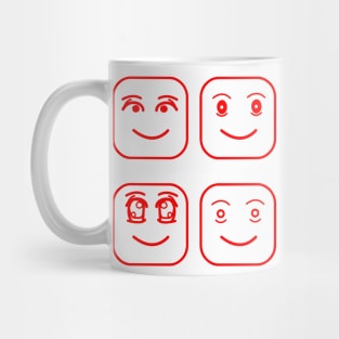 Cube face 16 Mug